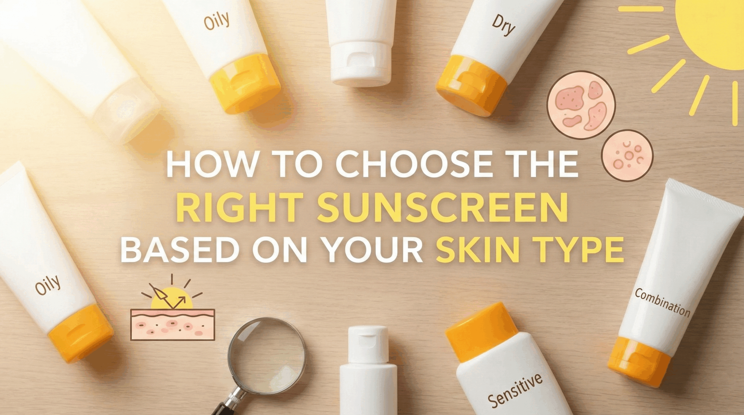 How to choose right sunscreen for your skin type