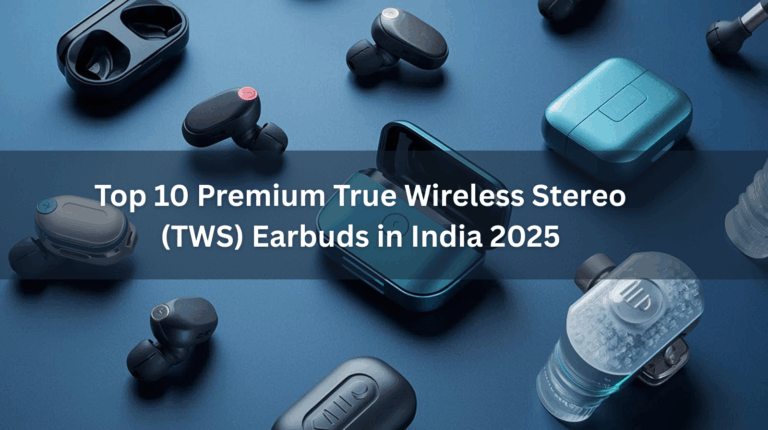 Top 10 Premium True Wireless Stereo (TWS) Earbuds in India 2025